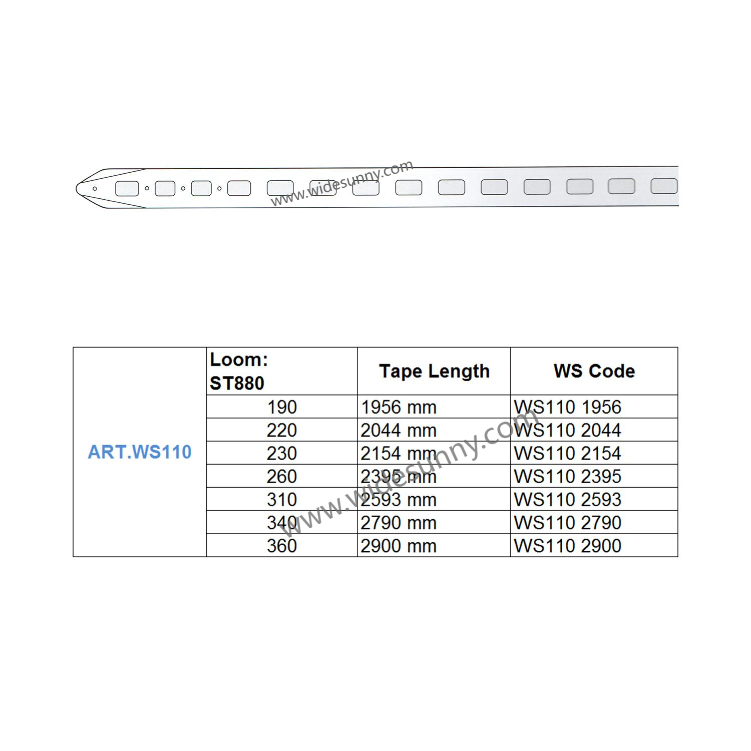 TAPE EXCEL/MFG WEAVING LOOM SPARE PARTS
